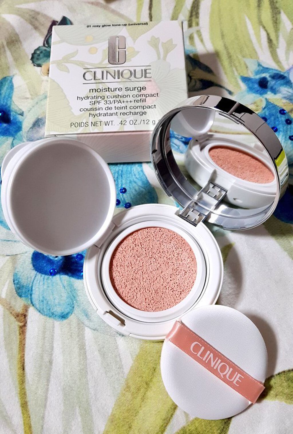 モイスチャー サージ ハイドレーティング クッション コンパクト 33/CLINIQUE/クッションファンデーションを使ったクチコミ(1枚目)