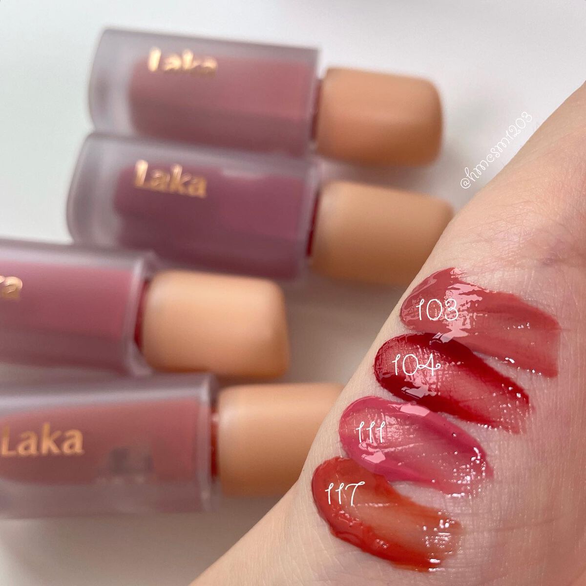 フルーティーグラムティント/Laka/リップティントを使ったクチコミ(2枚目)