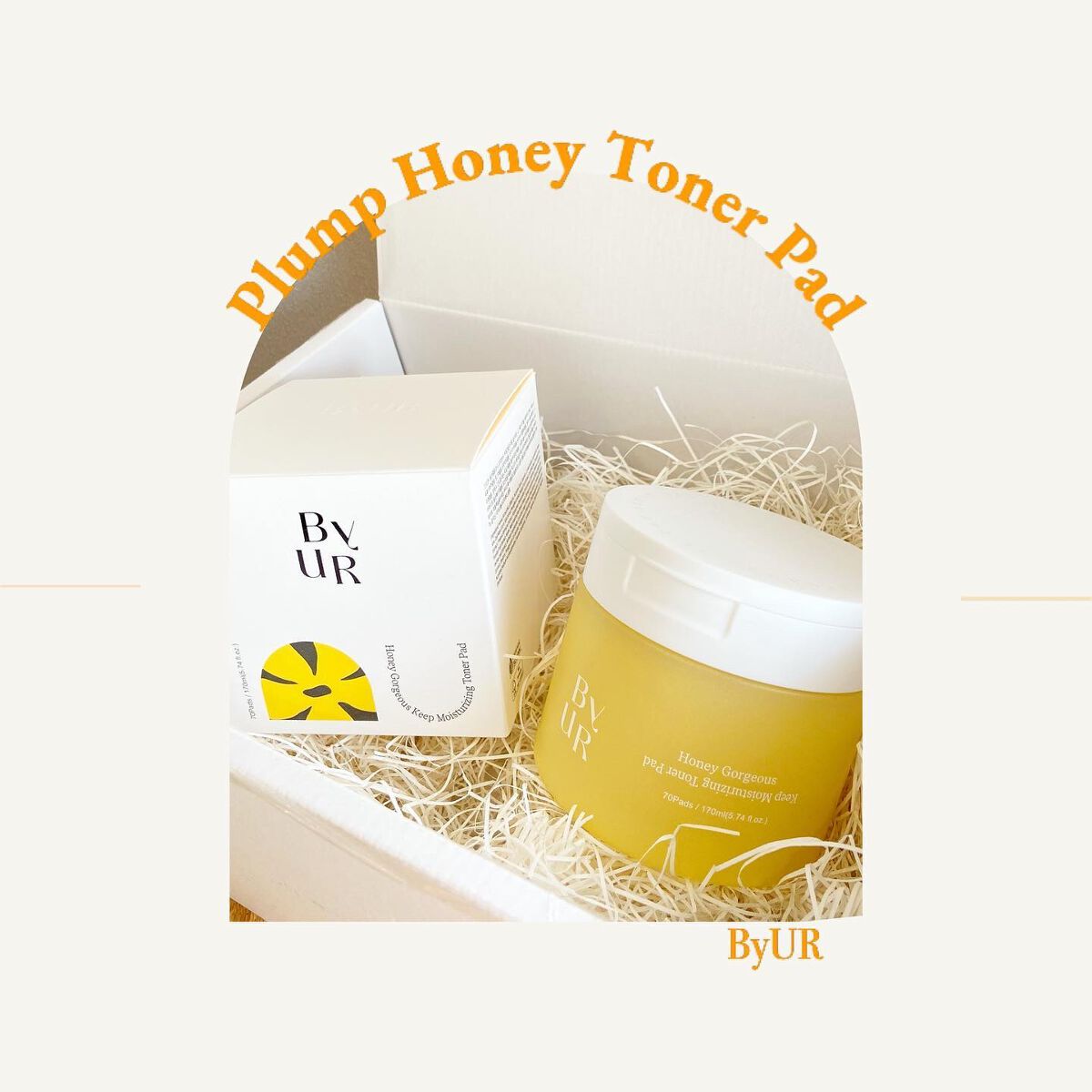 プランプハニー トナーパッド/ByUR/トナーパッドを使ったクチコミ（2枚目）