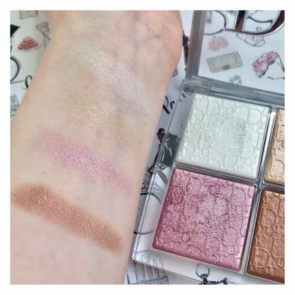 ディオール バックステージ フェイス グロウ パレット/Dior/ハイライトを使ったクチコミ(2枚目)