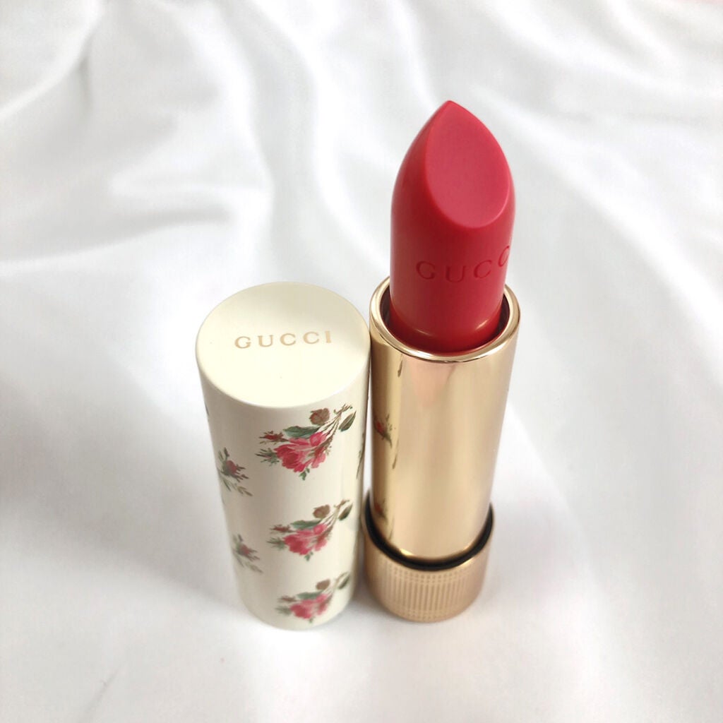 グッチ ルージュ ア レーヴル ヴォワル/GUCCI beauty/口紅を使ったクチコミ(2枚目)