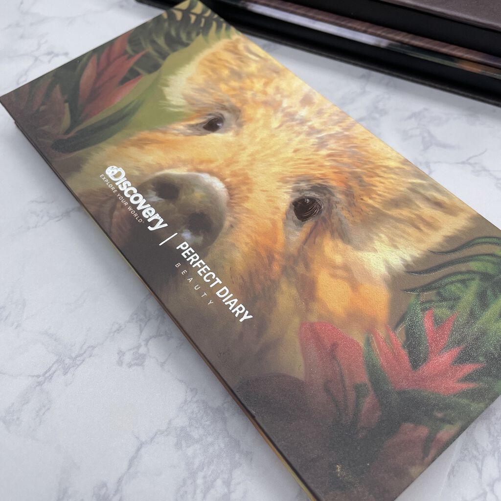 エクスプローラ12色 動物アイシャドウパレット/PERFECT DIARY/アイシャドウパレットを使ったクチコミ(3枚目)