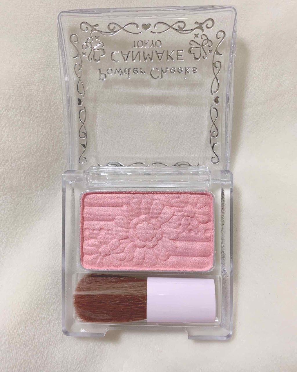 【旧品】パウダーチークス/キャンメイク/パウダーチークを使ったクチコミ(2枚目)