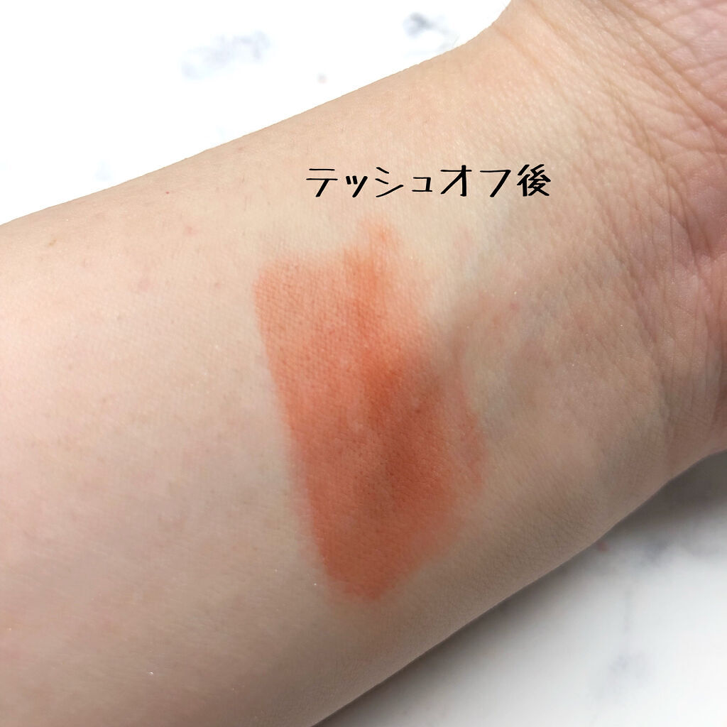 インク エアリー ベルベット 02 SELFIE ORANGE BROWN/PERIPERA/口紅を使ったクチコミ（3枚目）