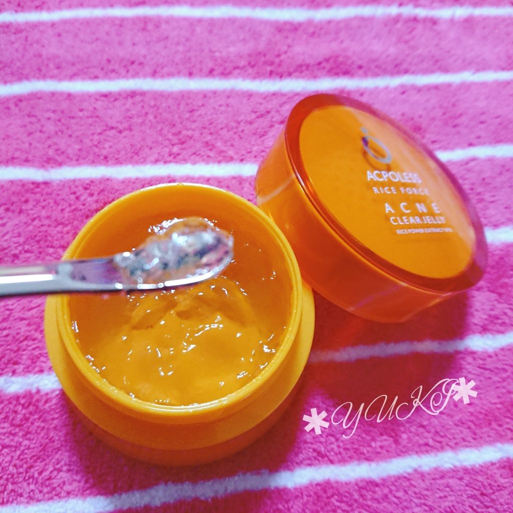 ライスフォース アクポレス アクネクリアジェリーのクチコミ「✱
✱
株式会社アイムのキャンペーンに参加中
✱
今回体験させて頂いたのは♡
✱
株式会社アイ.....」（2枚目）