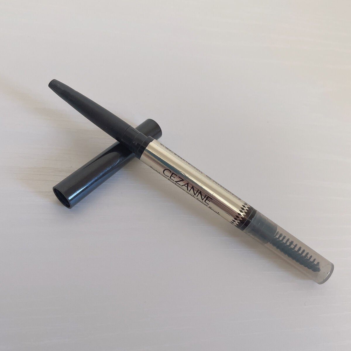ブラシ付きアイブロウ繰り出し/CEZANNE/アイブロウペンシルを使ったクチコミ(1枚目)