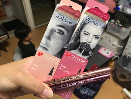 ラブライナー カラーコレクション/ラブ・ライナー/リキッドアイライナーを使ったクチコミ(1枚目)