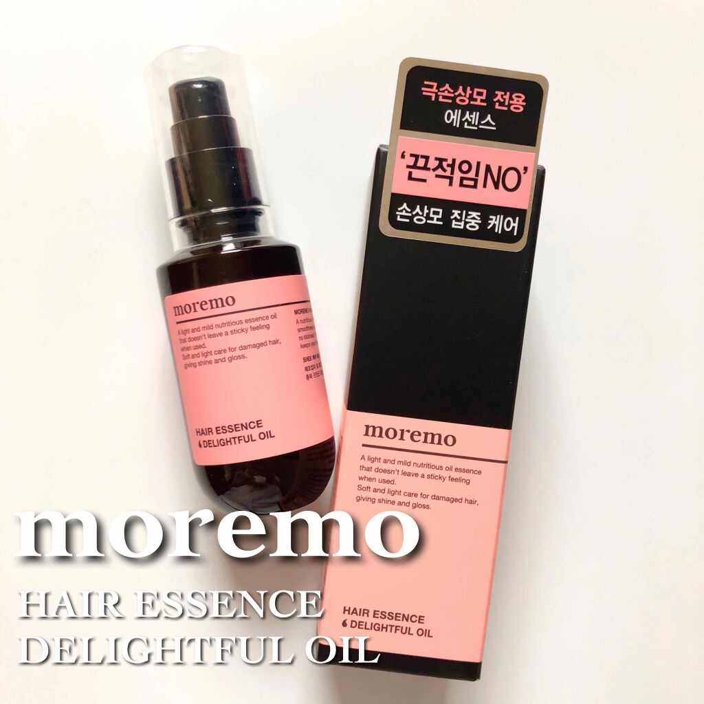 ヘアエッセンスディライトフルオイル 70ml / Hair Essence Delightful Oil 70ml/moremo/ヘアオイルを使ったクチコミ(1枚目)