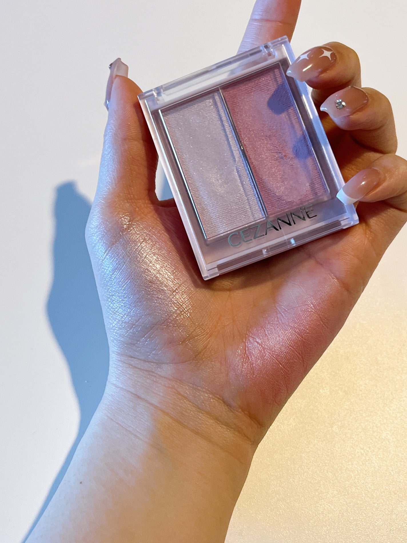 フェイスグロウカラー/CEZANNE/クリームハイライトを使ったクチコミ(4枚目)