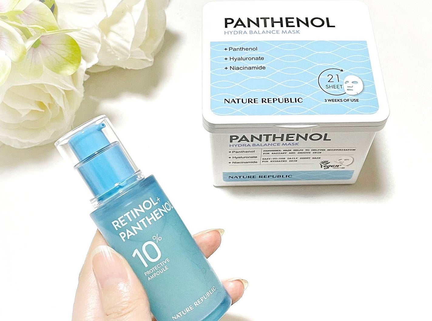 キューブマスク パンテノール/ネイチャーリパブリック/シートマスク・パックを使ったクチコミ(8枚目)