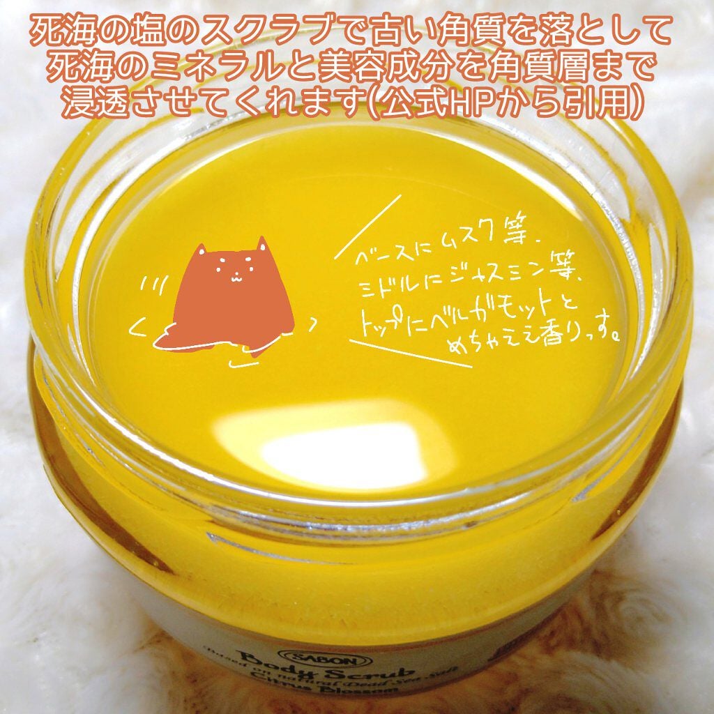 ボディスクラブ/SABON/ボディスクラブを使ったクチコミ(2枚目)