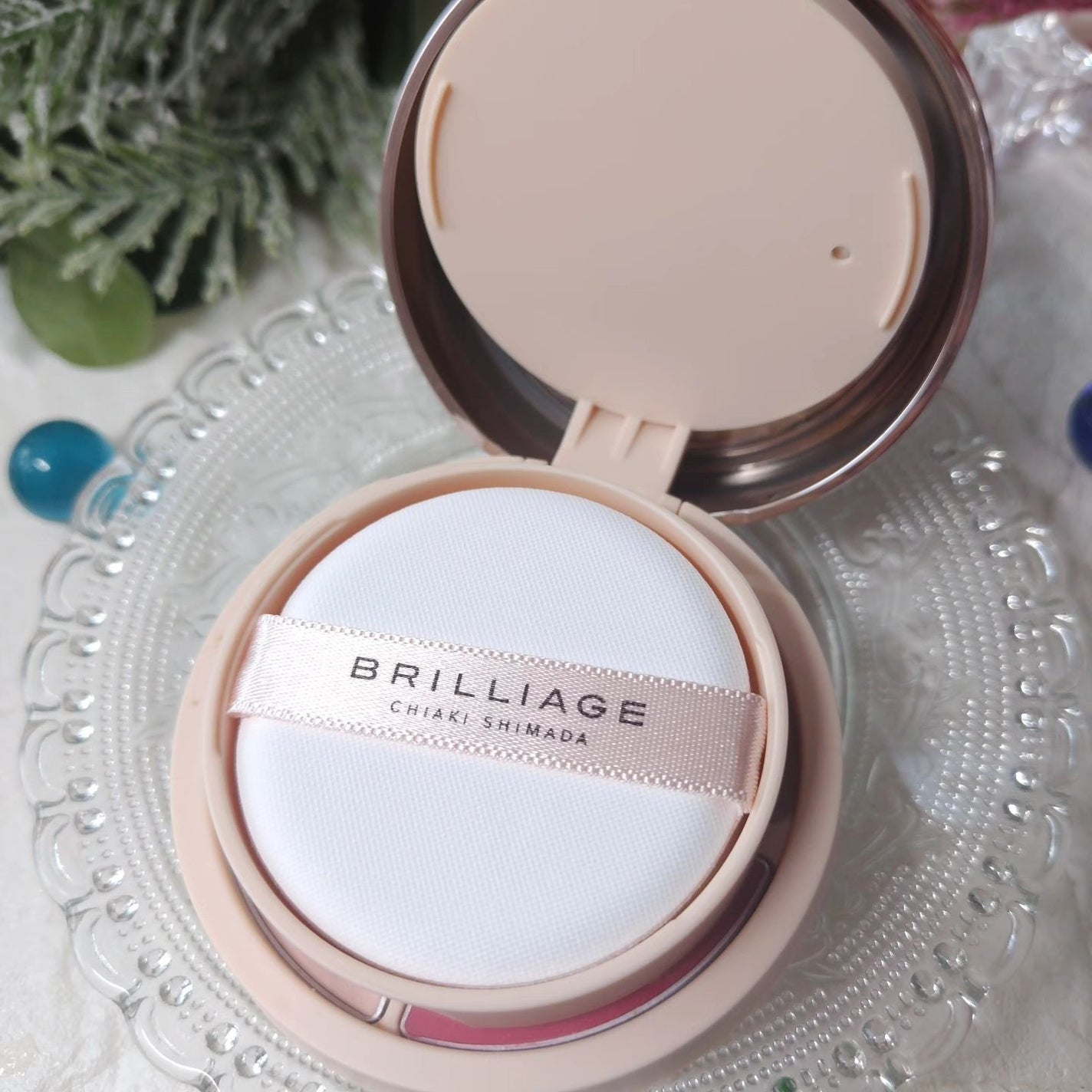 パウダリーファンデーション オーセンティックウーマン ダズリング スキン/ブリリアージュ/パウダーファンデーションを使ったクチコミ(2枚目)