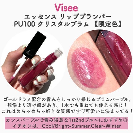 エッセンス リッププランパー/Visée/リッププランパーを使ったクチコミ(3枚目)