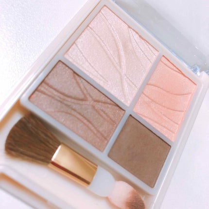 エアリータッチシャドウ 02 コーラルブラウン/CEZANNE/アイシャドウパレットを使ったクチコミ(2枚目)