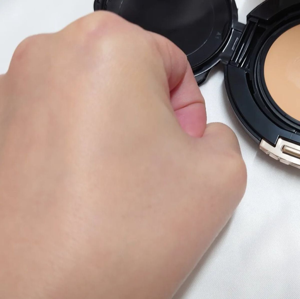 ドラマティッククッションジェリー/マキアージュ/クッションファンデーションを使ったクチコミ(4枚目)