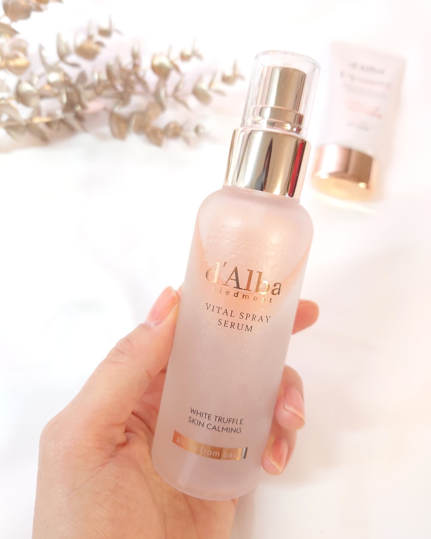 ダルバ ホワイトトリュフバイタルスプレーセラム/ダルバ/ミスト状化粧水を使ったクチコミ（2枚目）