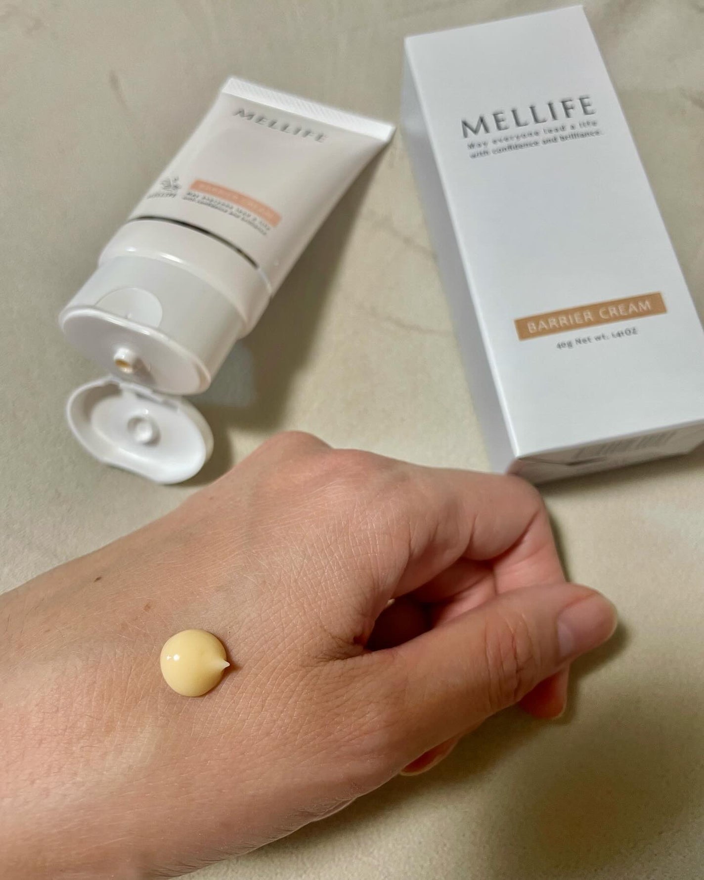 レモン on LIPS 「アスタキサンチンビタミンC配合の保湿クリームです。いつも通りの..」(1枚目)