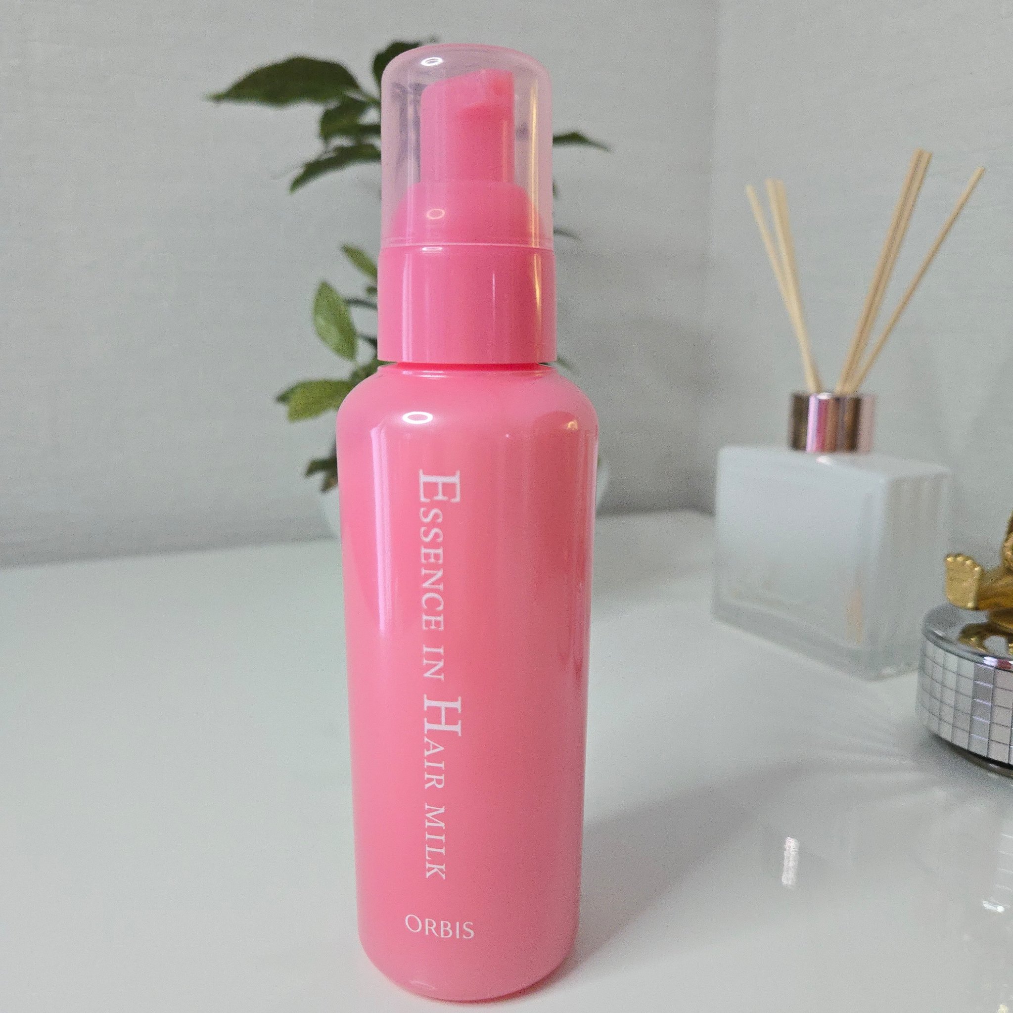 エッセンスインヘアミルク/オルビス/ヘアミルクを使ったクチコミ（1枚目）