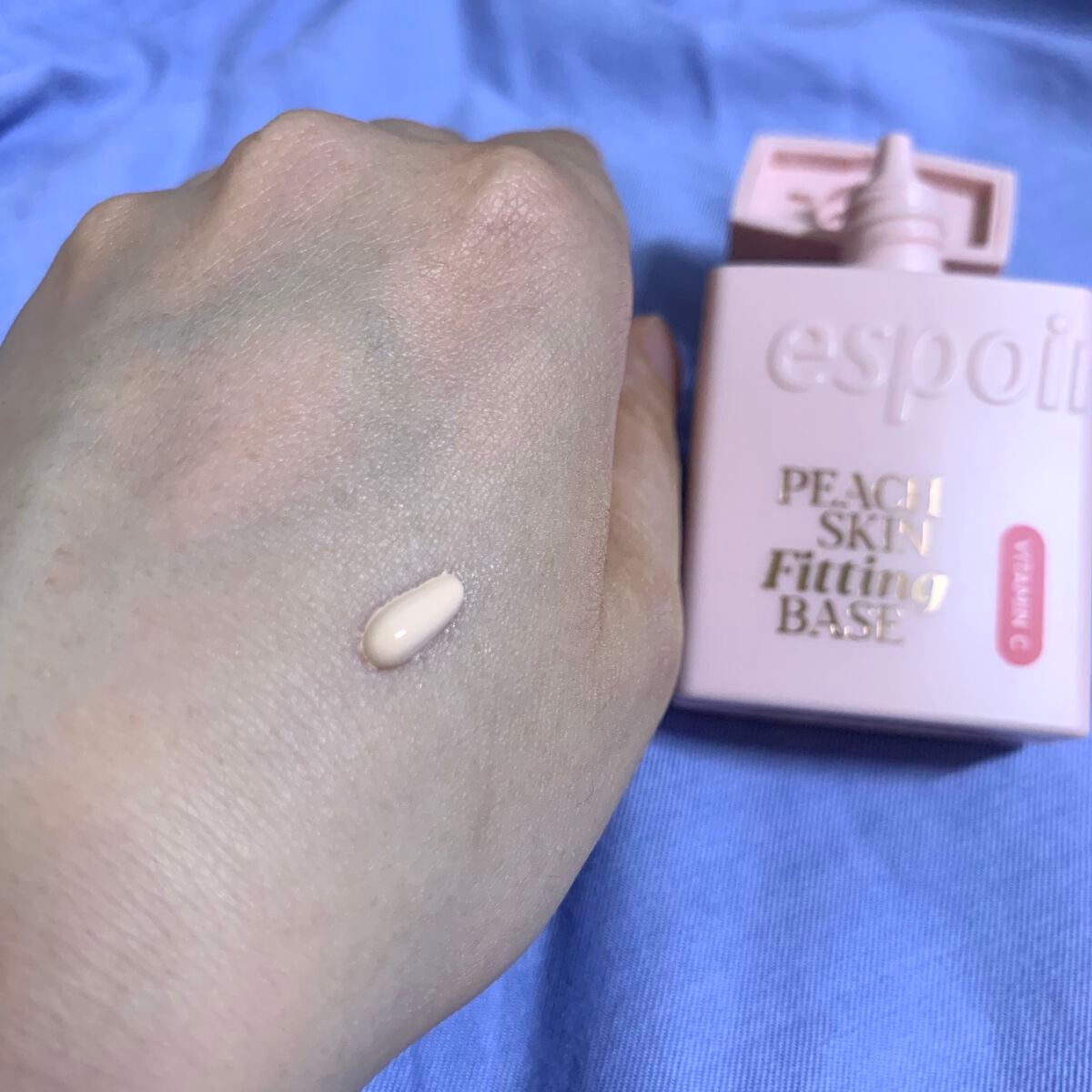 ピーチスキンフィッティングベース オールニュー SPF50 PA++++/espoir/化粧下地を使ったクチコミ(2枚目)