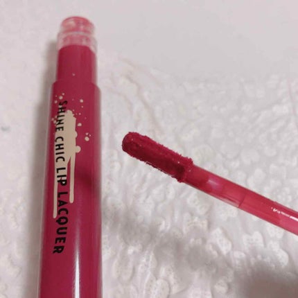 シャインシックリップラッカー/ETUDE/リップグロスを使ったクチコミ(2枚目)