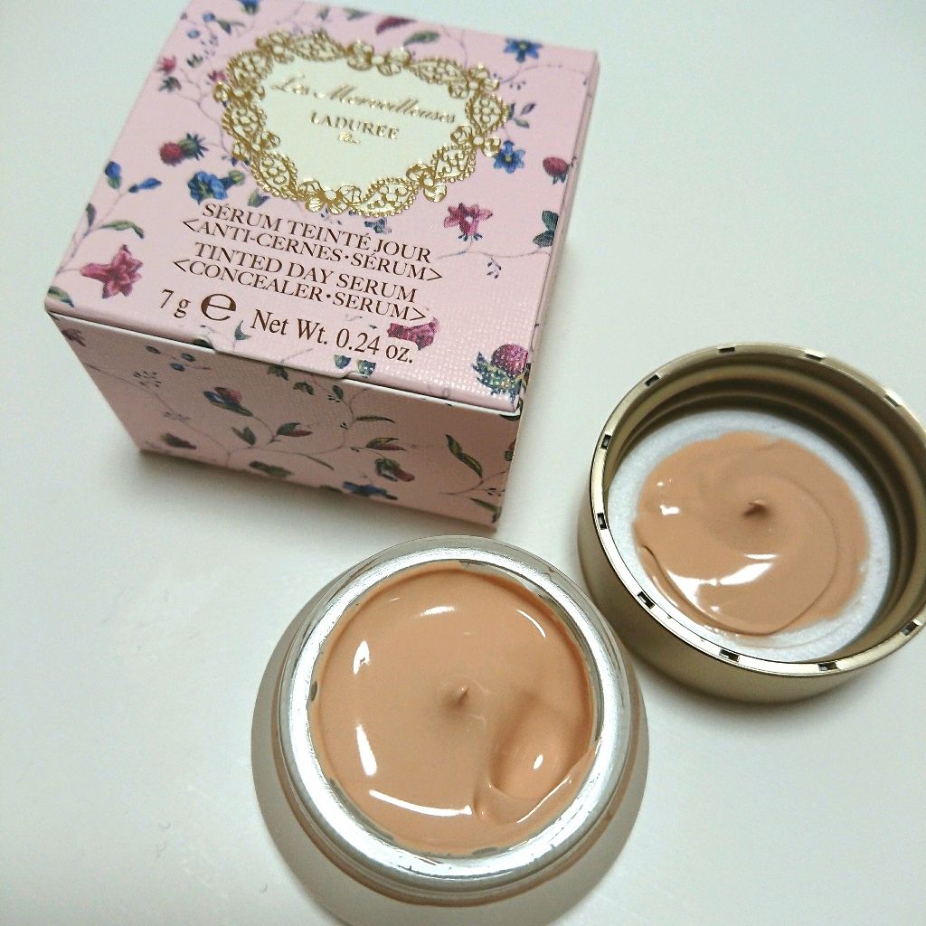 コンシーラー デイセラム/レ・メルヴェイユーズ ラデュレ/クリームコンシーラーを使ったクチコミ（2枚目）