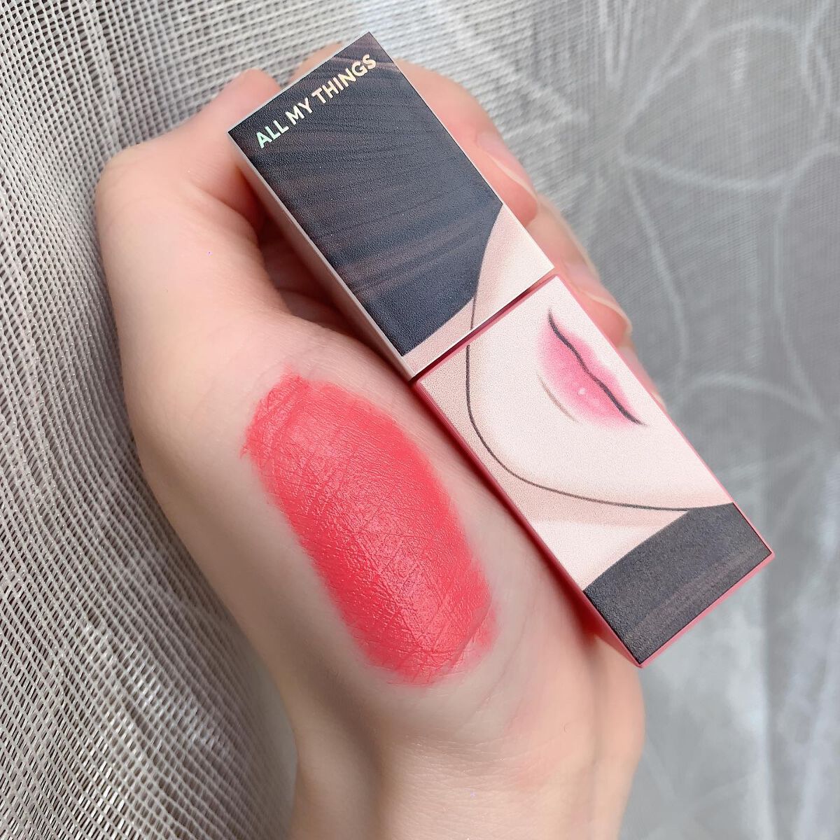 トゥルービューティ ティント 01 Some Sweet/all my things/リップティントを使ったクチコミ（3枚目）