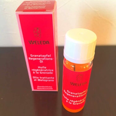 WELEDA ざくろ オイルのクチコミ「先日ロフトにて購入した
ハーバルオイルコレクションの一つ
ざくろオイル です。

10mlで大.....」（1枚目）