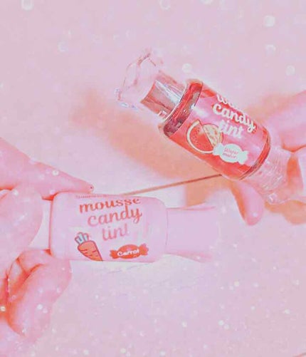 ムース キャンディー ティント/the SAEM/リップティントを使ったクチコミ(1枚目)