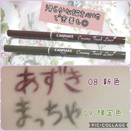 クリーミータッチライナー/キャンメイク/ジェルアイライナーを使ったクチコミ(2枚目)