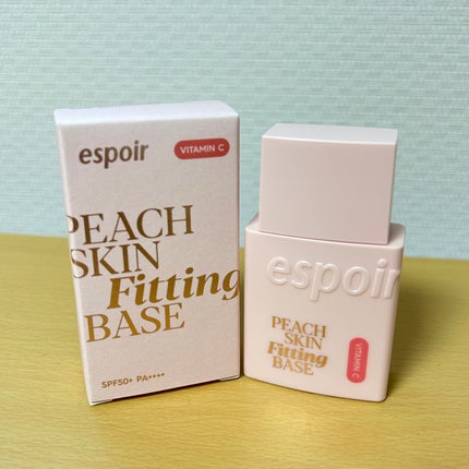 ピーチスキンフィッティングベース オールニュー SPF50 PA++++/espoir/化粧下地を使ったクチコミ(1枚目)