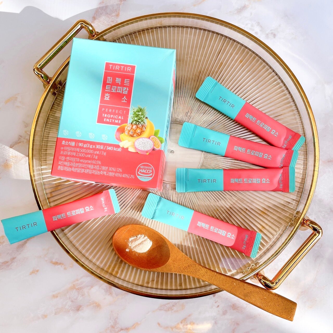 パーフェクトトロピカル酵素/TIRTIR(ティルティル)/健康サプリメントを使ったクチコミ(1枚目)