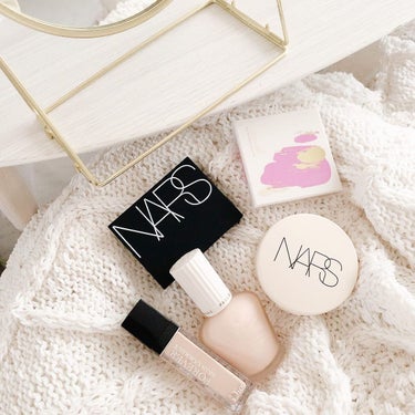 ピュアラディアントプロテクション アクアティックグロー クッションファンデーション SPF50+／PA+++/NARS/クッションファンデーションを使ったクチコミ（1枚目）