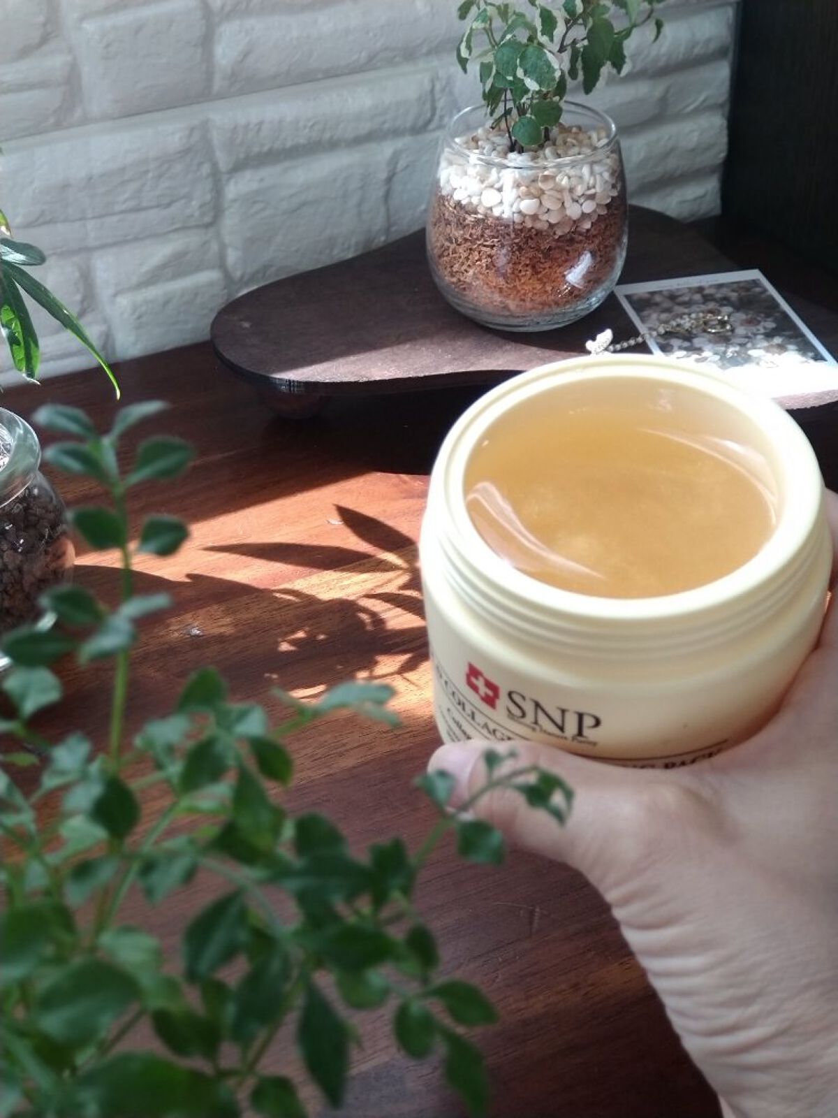 SNP ゴールド コラーゲン スリーピング パック/SNP/シートマスク・パックを使ったクチコミ（2枚目）