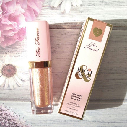 リッチ&ダズリン ハイシャイン スパークリング リップグロス/Too Faced/リップグロスを使ったクチコミ(1枚目)