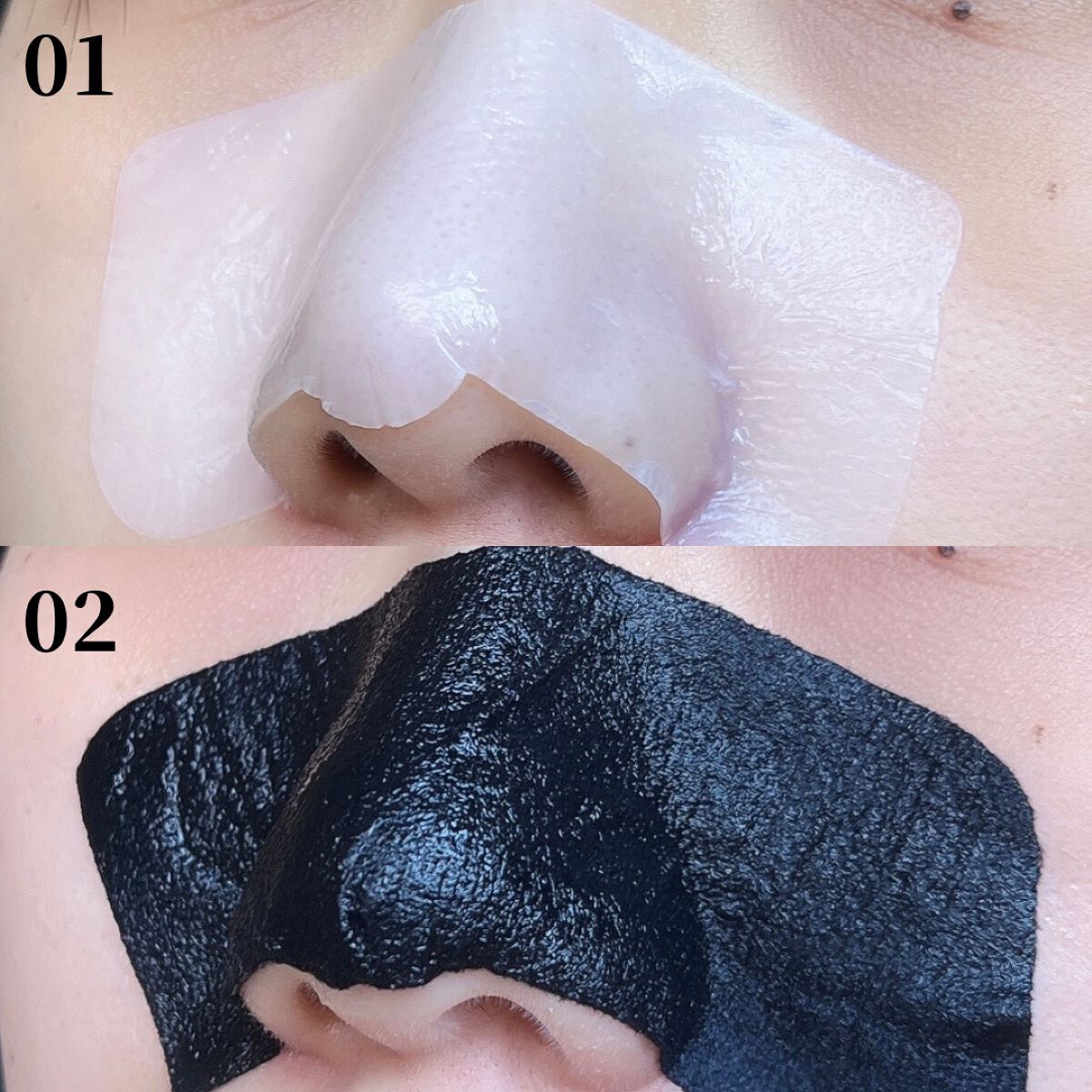 ブラックヘッドクリア2ステップノーズパッチ/DPU/シートマスク・パックを使ったクチコミ（3枚目）