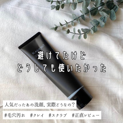 スクラビング マッド ウォッシュ/KANEBO/洗顔フォームを使ったクチコミ(1枚目)