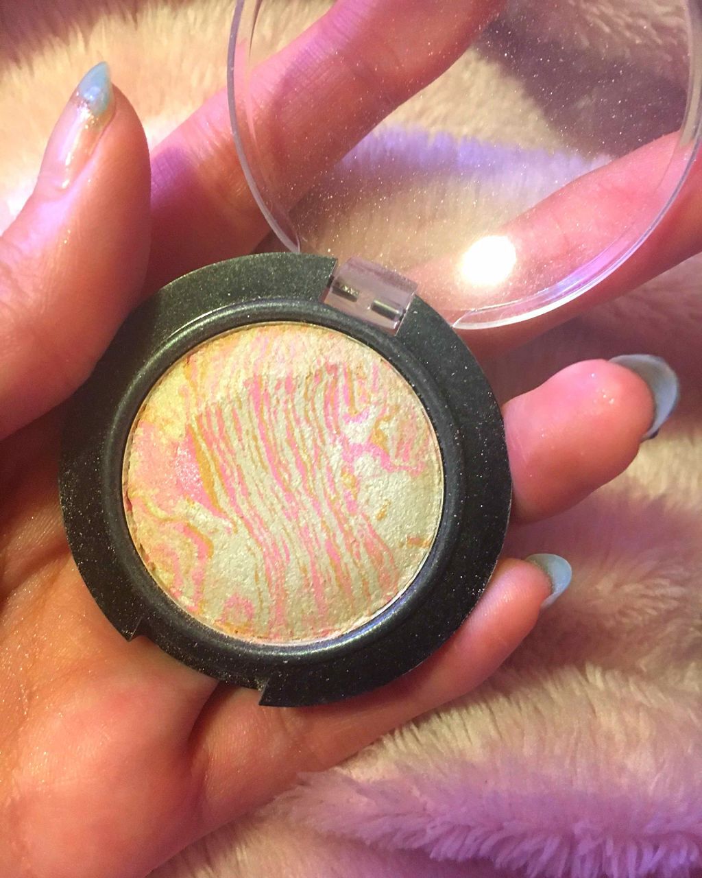 クッキーマーブルチーク/ドド/プレストパウダーを使ったクチコミ(2枚目)