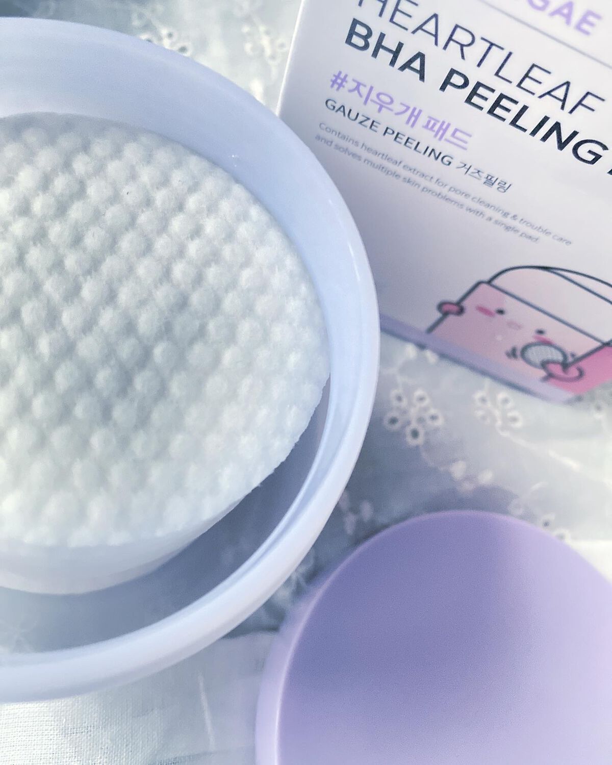 BHA消しゴムピーリングパッド/celimax/トナーパッドを使ったクチコミ（2枚目）