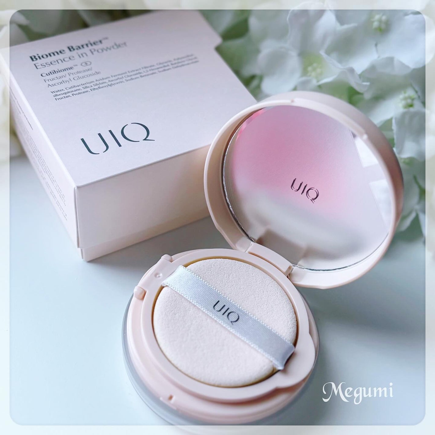 バイオムバリアエッセンスインパウダー/UIQ/ルースパウダーを使ったクチコミ(2枚目)
