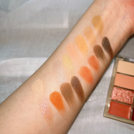 ソフトブラーリングアイパレット/wakemake/アイシャドウパレットを使ったクチコミ(3枚目)