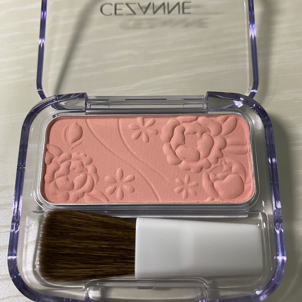 ナチュラル チークN/CEZANNE/パウダーチークを使ったクチコミ（2枚目）