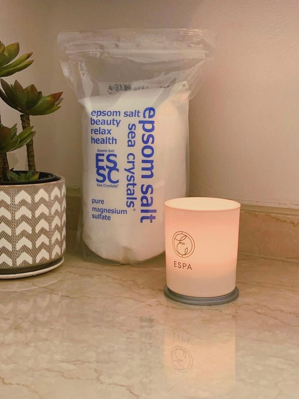 シークリスタルス エプソムソルト オリジナル/sea crystals/無機塩系入浴剤を使ったクチコミ(1枚目)