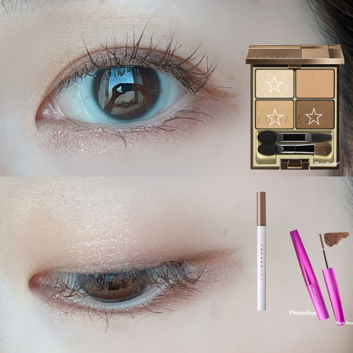 スキンモデリングアイズ/LUNASOL/アイシャドウパレットを使ったクチコミ(1枚目)