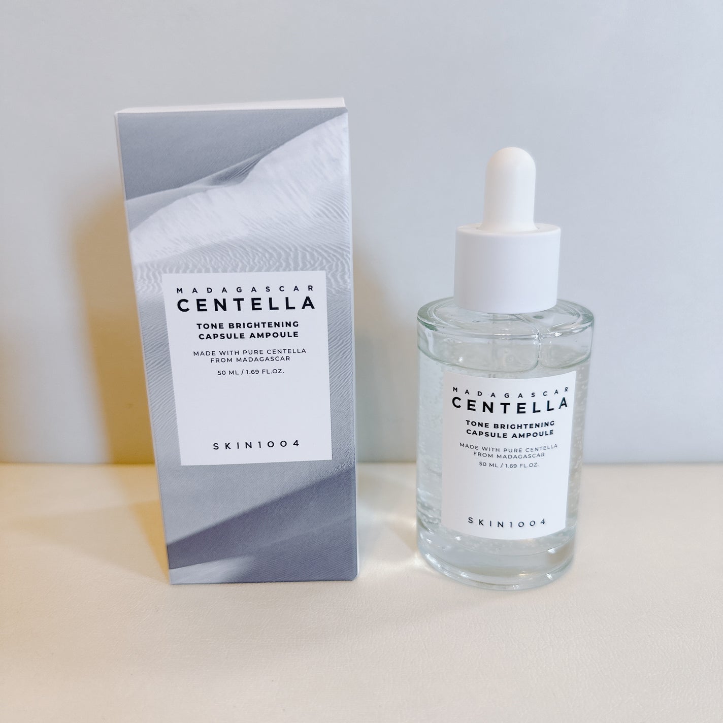 トーンブライトニング カプセルアンプル/SKIN1004/美容液を使ったクチコミ(1枚目)