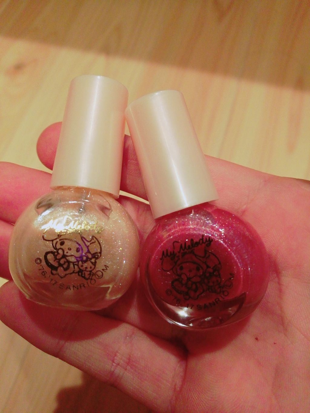 サンリオネイル/DAISO/マニキュアを使ったクチコミ(1枚目)