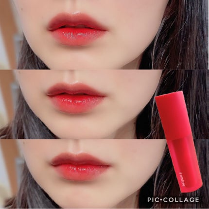 ホリカホリカ ハートクラッシュグローティントエアー/HOLIKA HOLIKA/リップティントを使ったクチコミ(3枚目)