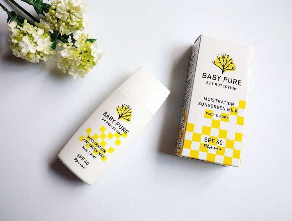 ボタニカルUVミルク/BABY PURE/日焼け止めミルクを使ったクチコミ(1枚目)