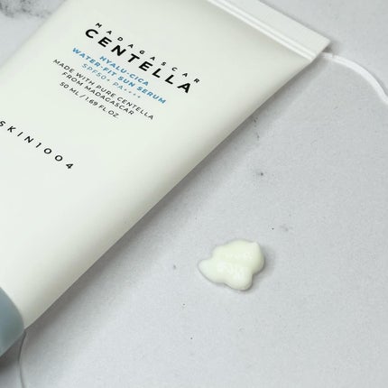 ヒアルーシカ ウォーターフィット サンセラム/SKIN1004/日焼け止めローションを使ったクチコミ(4枚目)