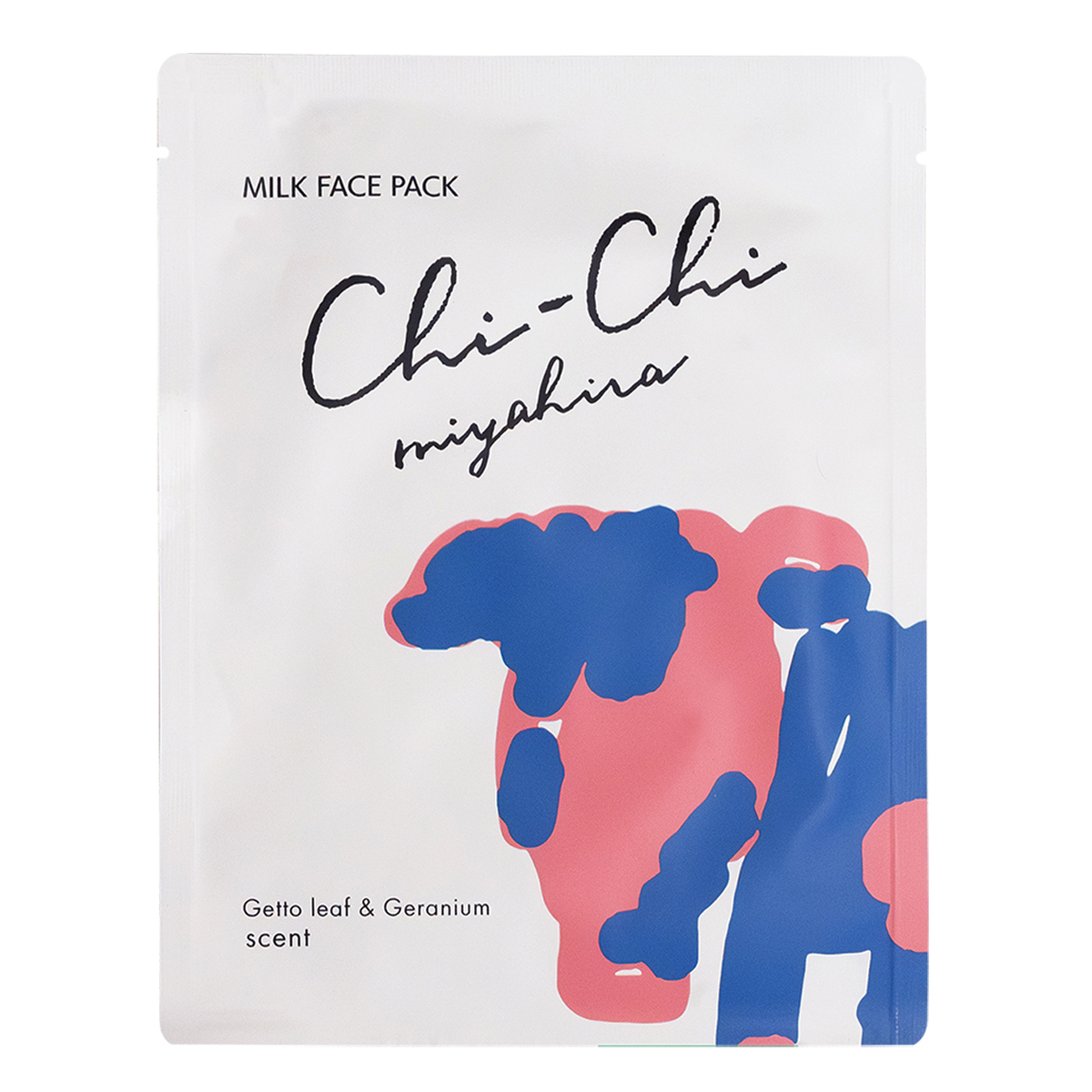 Chi-Chi ミルクフェイスパック ゲットウ&ゼラニウムの香り