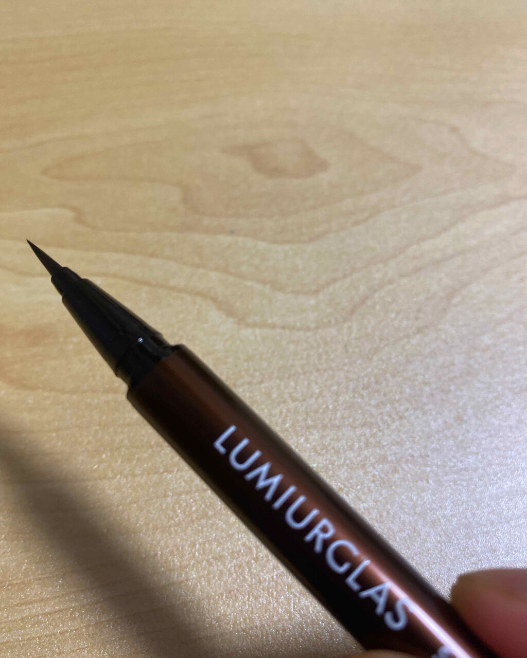 スキルレスライナー/LUMIURGLAS/リキッドアイライナーを使ったクチコミ（3枚目）